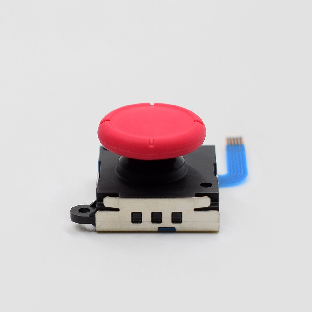 Original Analog Joystick Thumb Sticks Sensor For Nintendo Switch Lite JOYCON Controller Replacement Blue White Joystick Cap: Grey