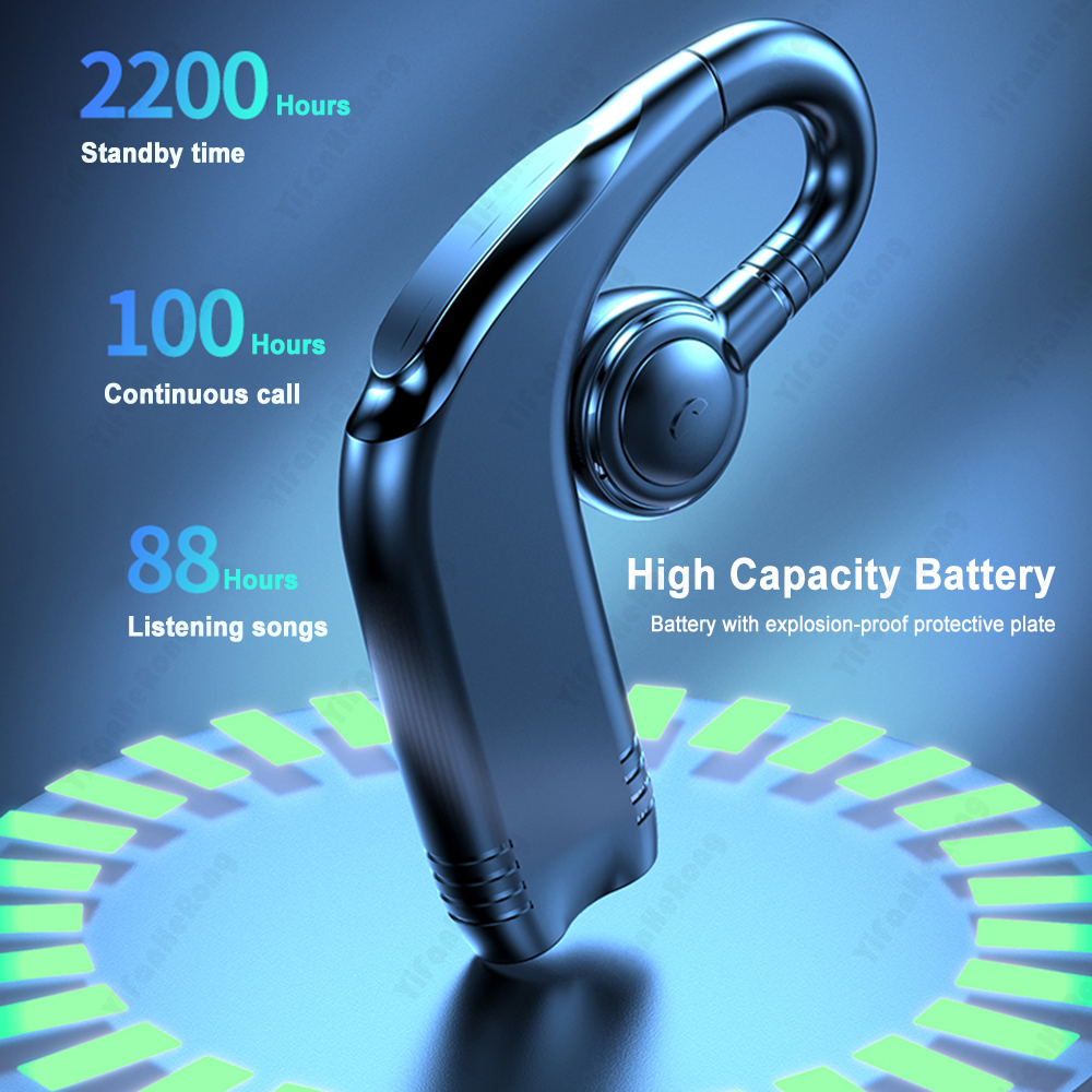 M99 Long-standy Capacity Headset Bluetooth-compatible 5.2 Wireless Headphone Business Sport Music Earphone with Microphone