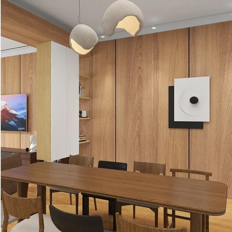 Papel tapiz autoadhesivo impermeable de PVC, rollos de pared para muebles, gabinetes, película decorativa de vinilo, pegatinas de grano de madera para decoración del hogar