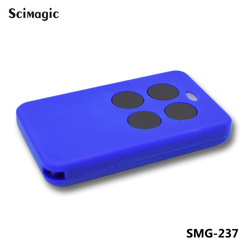 Garage Door Remote Control Clone Multi Frequency 300- 900MHz Auto Scan 4CH Cloning 433MHz 4 in 1 Rolling Code Opener 5 Styles: SMG-237Blue