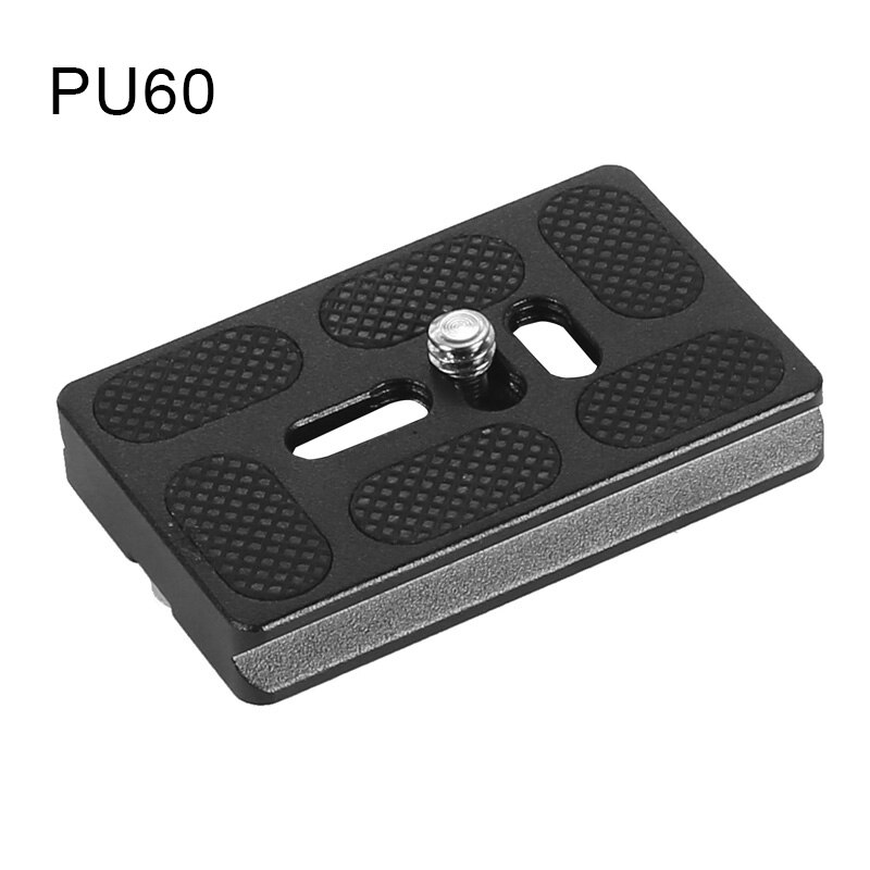 PU40 PU50 PU60 PU70 PU100 Quick Release Plate with 1/4 Inch Screw Mount for Tripod Monopod Ballhead SGA998