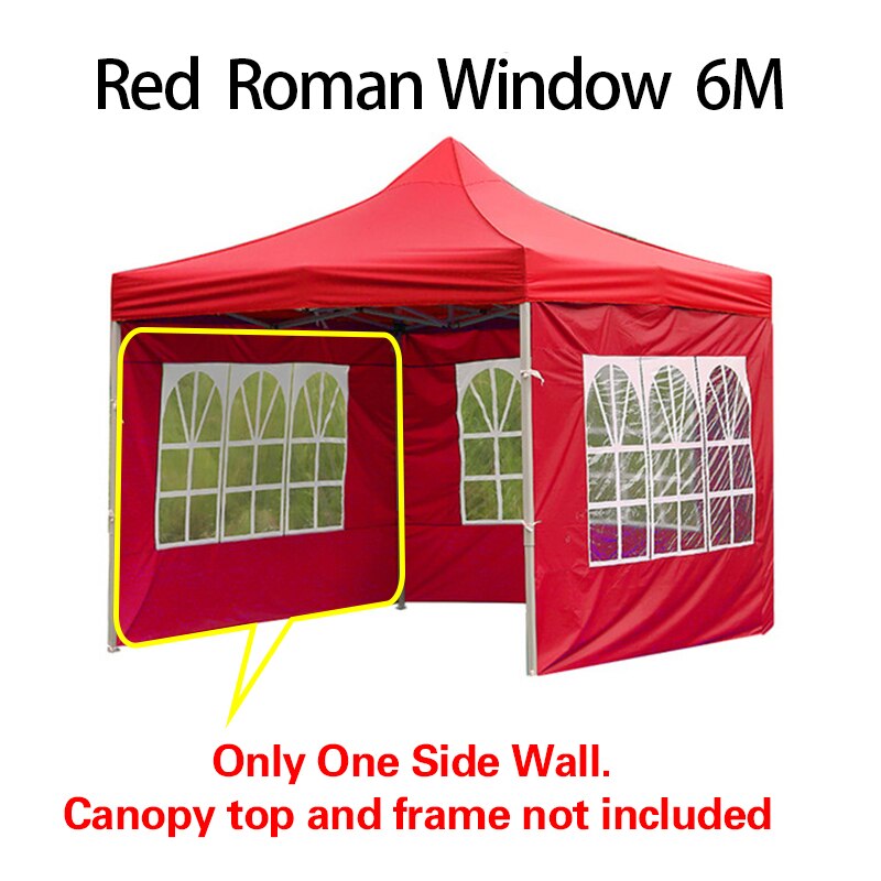 1PC 3 Styles Waterproof Oxford Cloth Tents Rainproof Canopy Only Side Wall Without Canopy Top Gazebo Accessories Outdoor Tools: 12