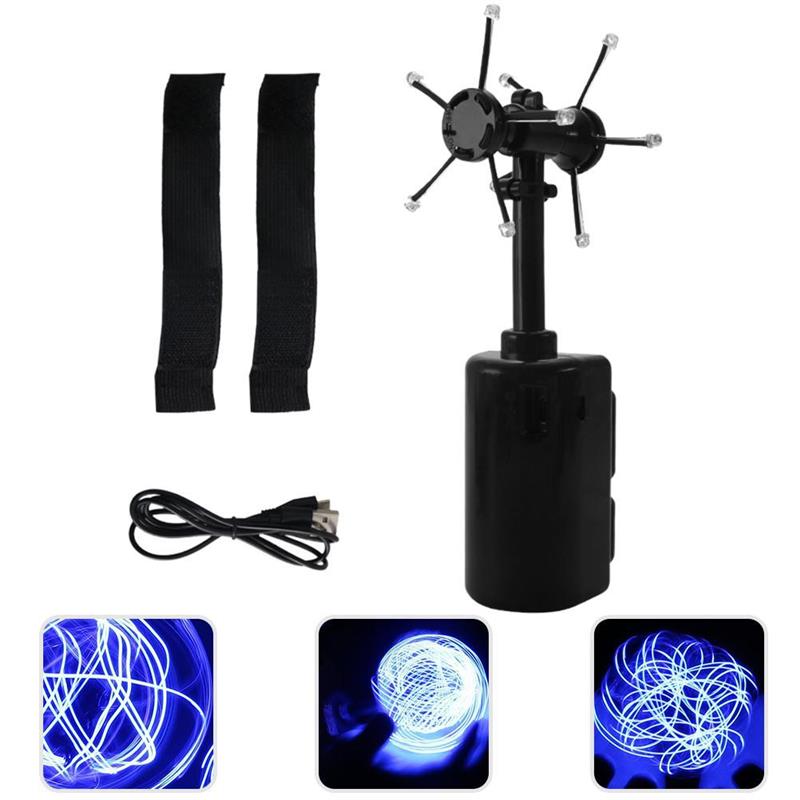 Led-blinkbälle, leuchtendes, rotierendes und schwimmendes spielzeug, spiralenpille, elektrisches spielzeug, verstellbarer spiralenpillengenerator