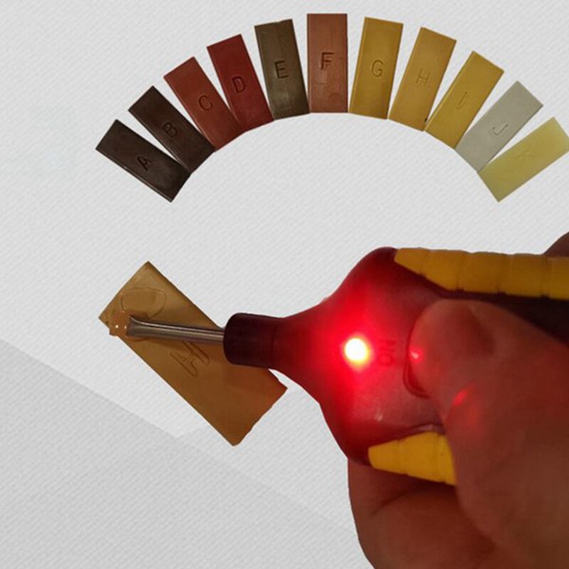 Tile Repair Kit Stone Repair Kit With 11 Blocks Of Wax, Tile Crevice Filling And Repair Tile Paint