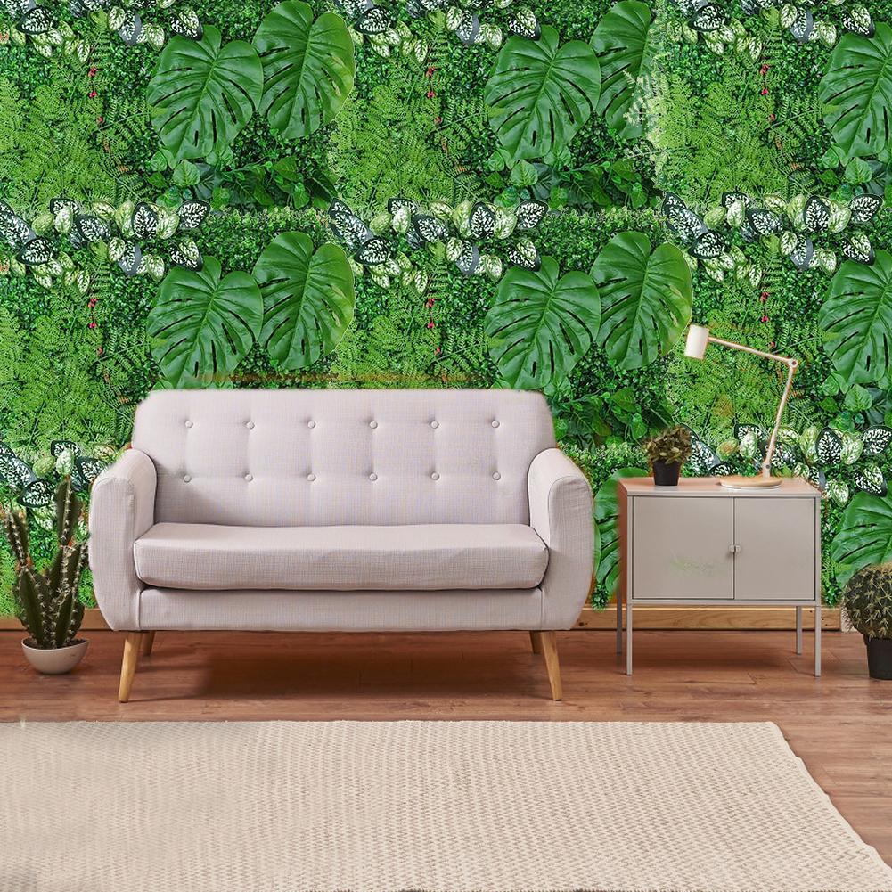 40*60Cm Tuin Hek Kunstmatige Blad Hedge Board Simulatie Plant Muur Groene Plant Muur Decoratie Achtergrond Muur Decoratie