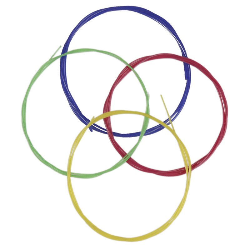 4pcs Rainbow Colorful Ukulele Strings Hawaii Guitar Musical Instrument Accessories