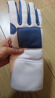 Guantes de esgrima para niños adultos anti-skid formación de sable espada de formación especial de equipos