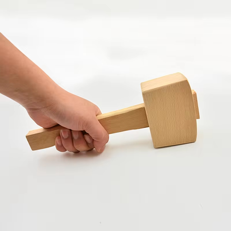 DIY Leder Buche Massivholzbearbeitung Hammer Schreiner Holzbearbeitung Hammer Holz Kopf Hammer Handbetriebene Werkzeuge