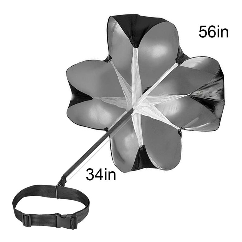 Hot sprint speed training resistance parachute running for football training performance speed training children youth and adults