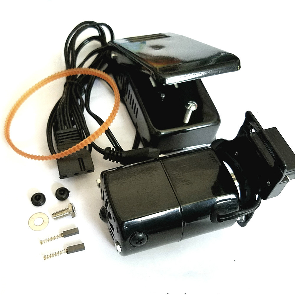 220V 250W Home Sewing Machine Motor 12500rmp 1.0 Amps With Foot Pedal Controller Speed Pedal: 1Set