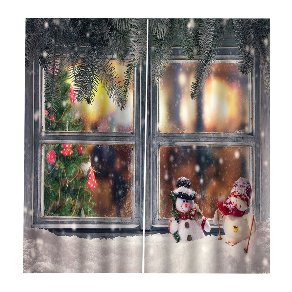 Jul 3d digitalt tryk gardin stue abstrakt baggrund ramme grænser børn gardiner mørk taupe