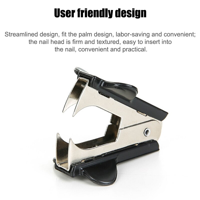 6 Pcs Mini Staple Remover Extra Wide Stainless Steel Jaws Office Supplies LFX-ING