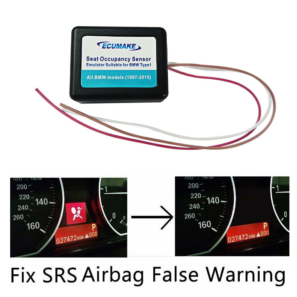 Passenger Seat Occupancy Mat Bypass For BMW E60 E90 X5 X6 Airbag Sensor