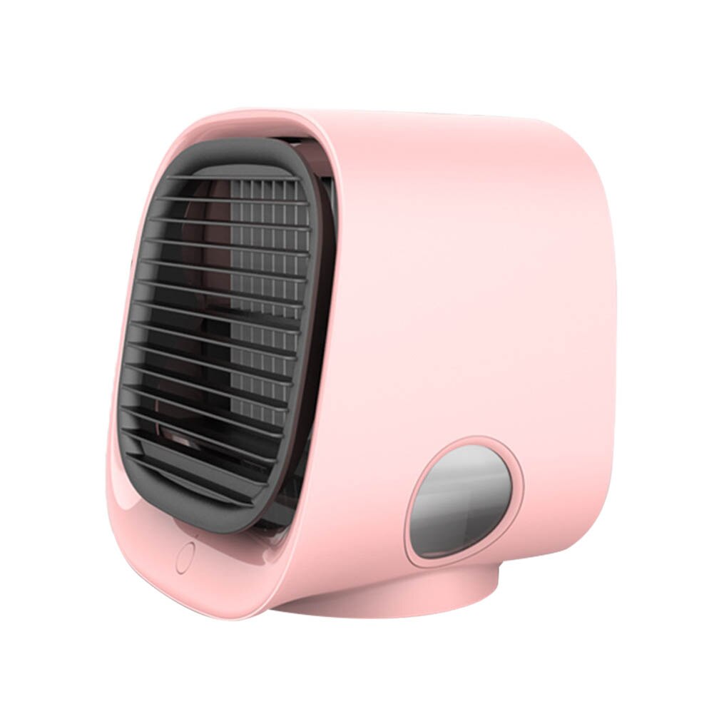 Mini Portable Air Conditioner 300ml Water Tanks USB Charging Desktop Air Cooler Fan Personal Space Fan Cooler Conditioning: B