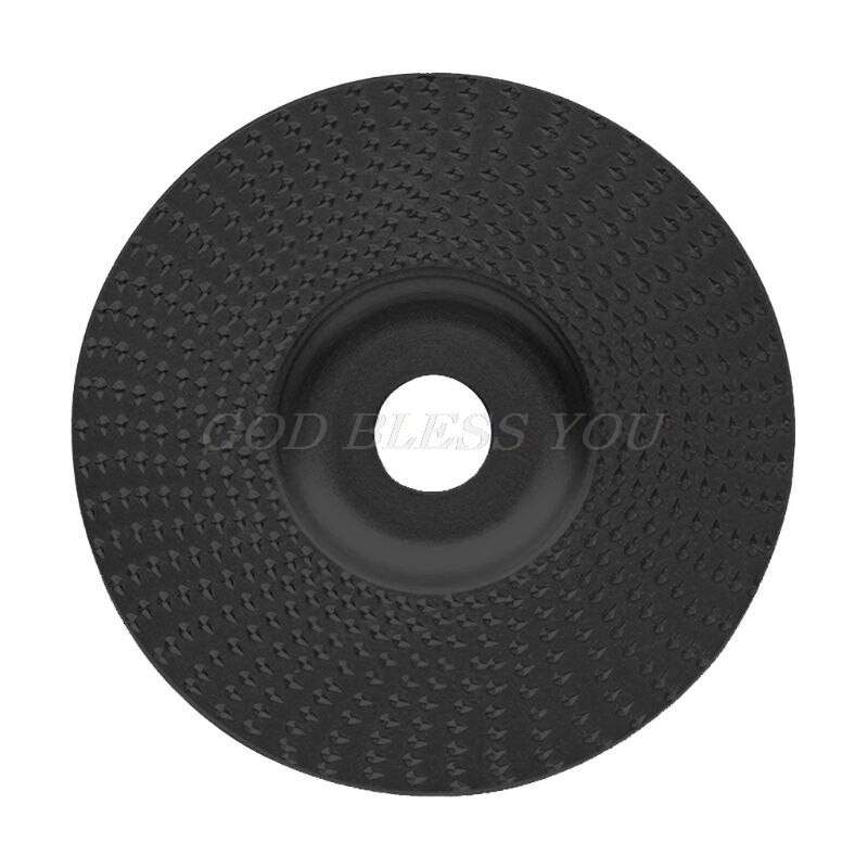 Woodworking Angle Grinder Disc Tool Grinding Wheel Carbide Wood Sanding Carving: Black Plane