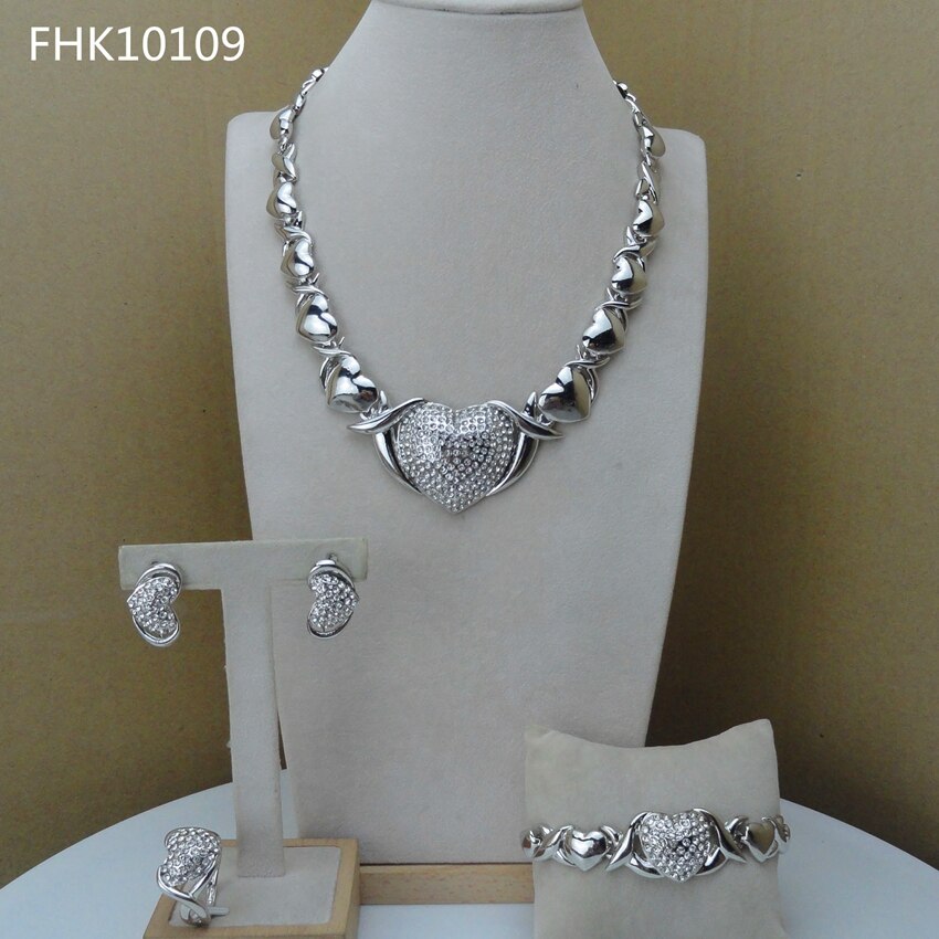 Yuminglai coeur bijoux câlins et baisers bijoux XOXO bijoux pour femmes FHK9677