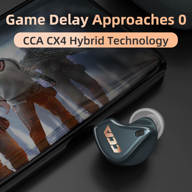 CCA CX4 TWS Wireless Bluetooth 5.0 Headset wireless bluetooth earphones Bass earphones Sports earbuds Gaming Headset