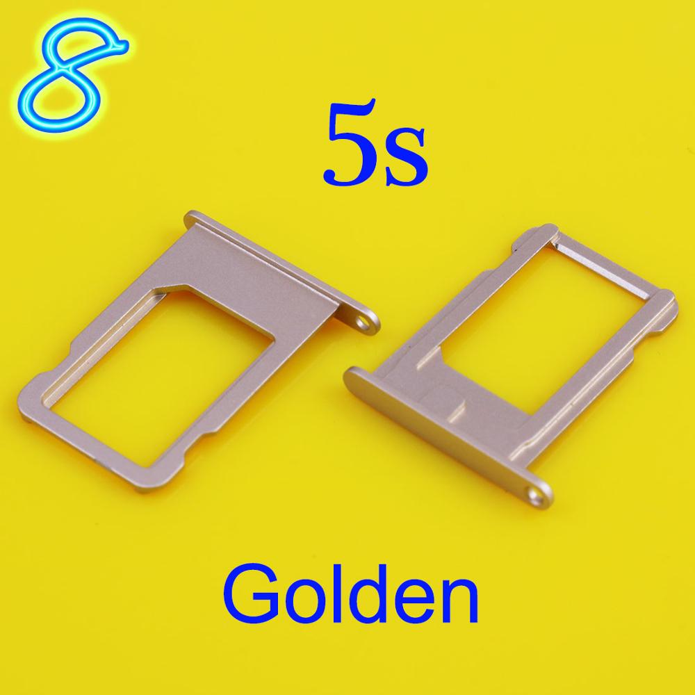 Micro SIM Card Tray Holder Slot Replacement Silver Gold for Apple for iphone 4 4G 4S 5 5G 5s 6 6plus 6s 6splus 7 7plus: No8