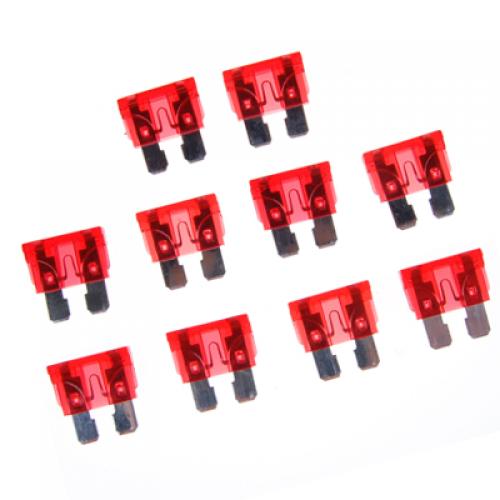 Fusibles de lame Standard 10A 32V | Remplacement de la voiture, 20 pièces