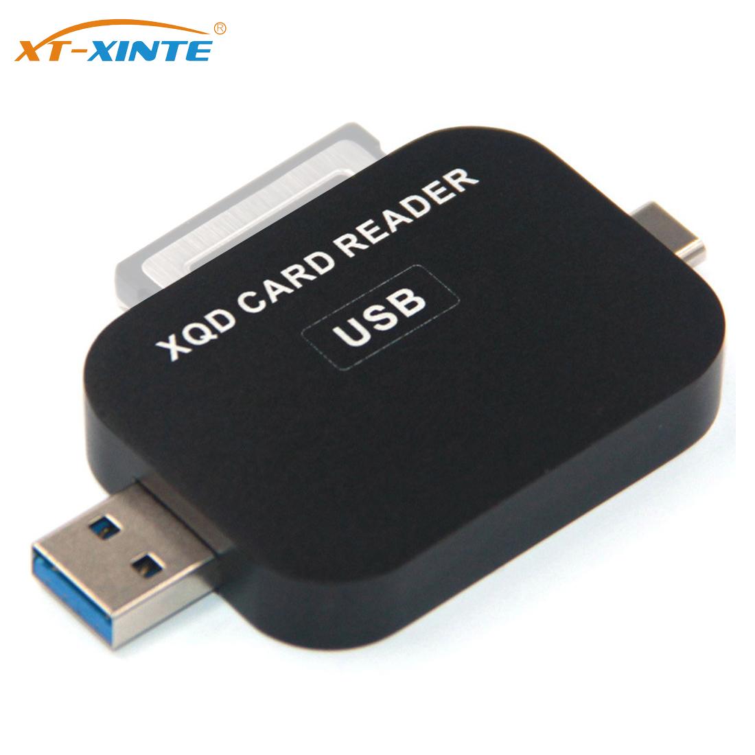 XQD-lector de tarjetas usb 2,0 tipo C y usb 3,0, 2 en 1, 10gbps, Compatible con tarjetas de memoria de la serie M/G para cámara SONY y NIKON