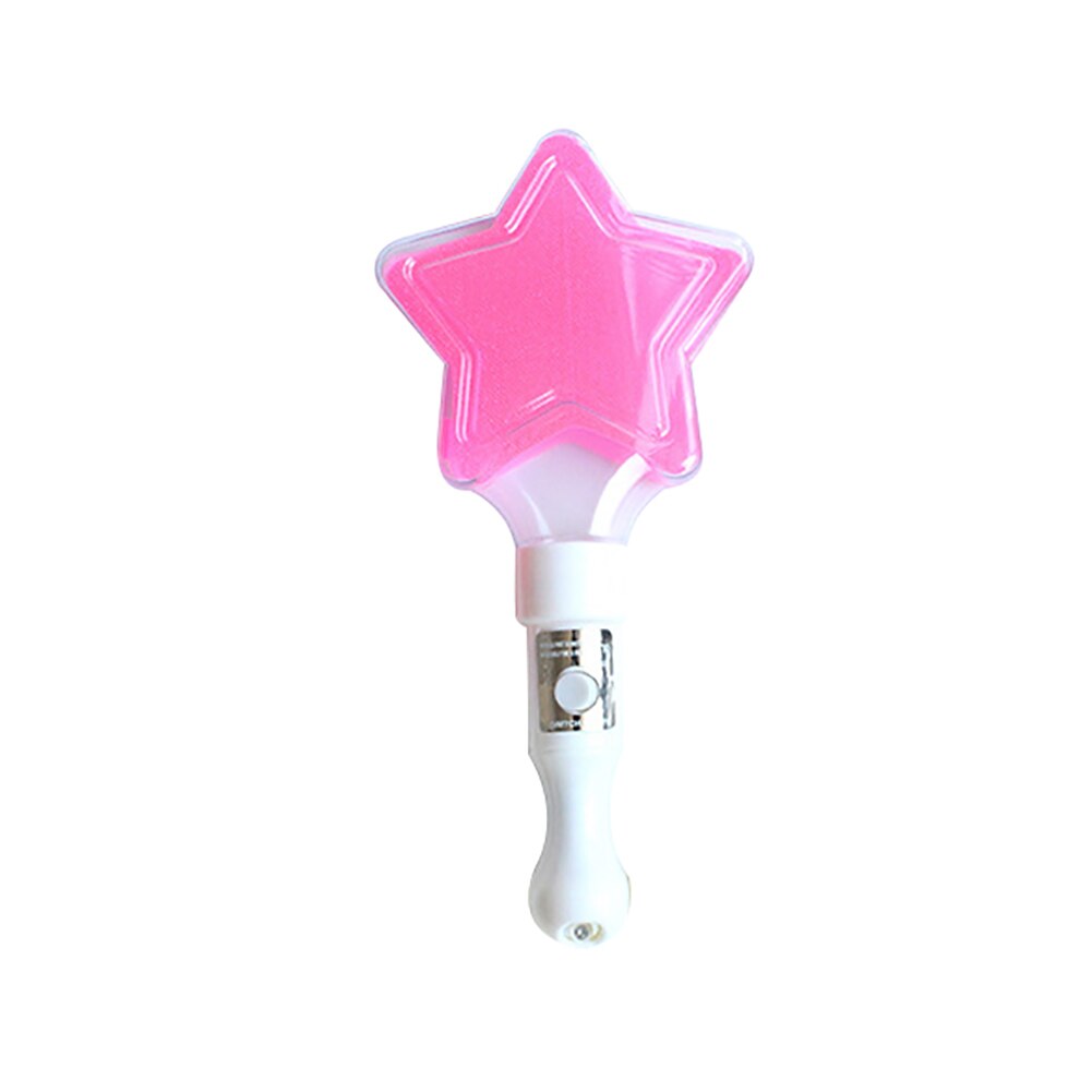 Star Glow Light Stick Night Party Performance Decor Kids Toy Props: Pink