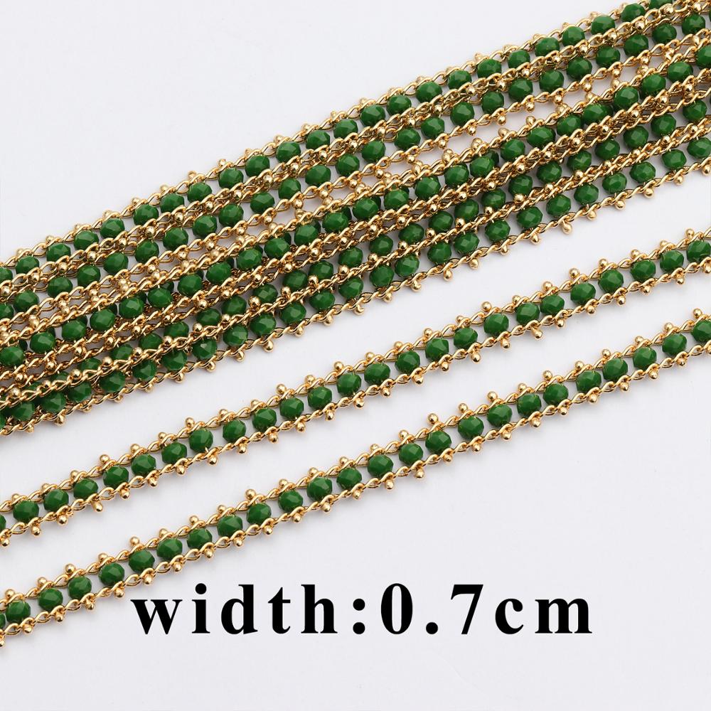 Gufeather  c70, smykketilbehør, gjør-det-selv-kjede ,18k gullbelagte ,0.3 mikron, perler, smykkelaging, gjør-det-selv-kjede kjede ,1m/ lot