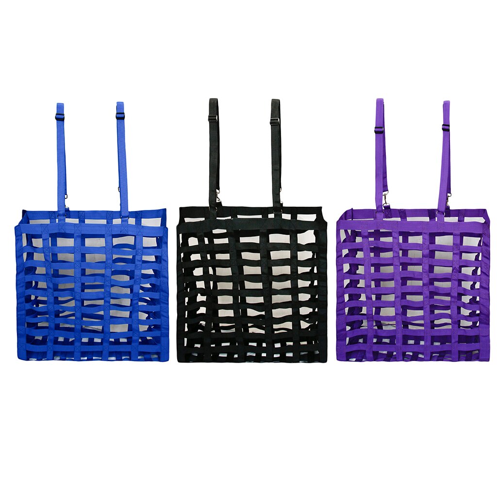 Slow Feed Paard Hooi Tas Met Verdelers Paardensport Hooi Feeder Hooi Netto Zak Opslag