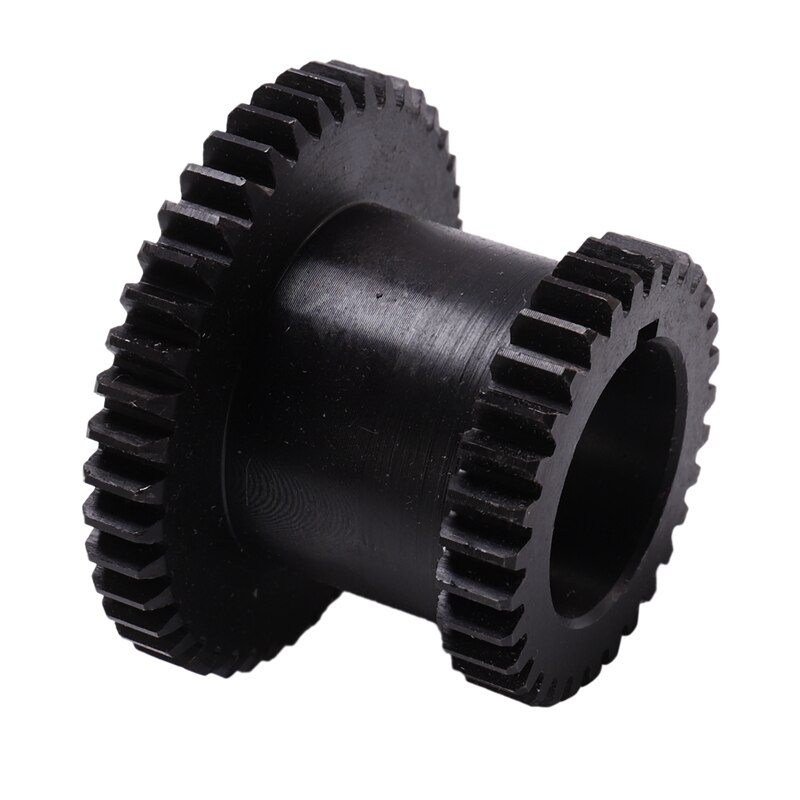 2 stk høj og lav sortfarvning (rustfast) drejebænk hovedaksel transmission hastighed gear  cj0618 tænder  t43 xt 31 t30 xt 18