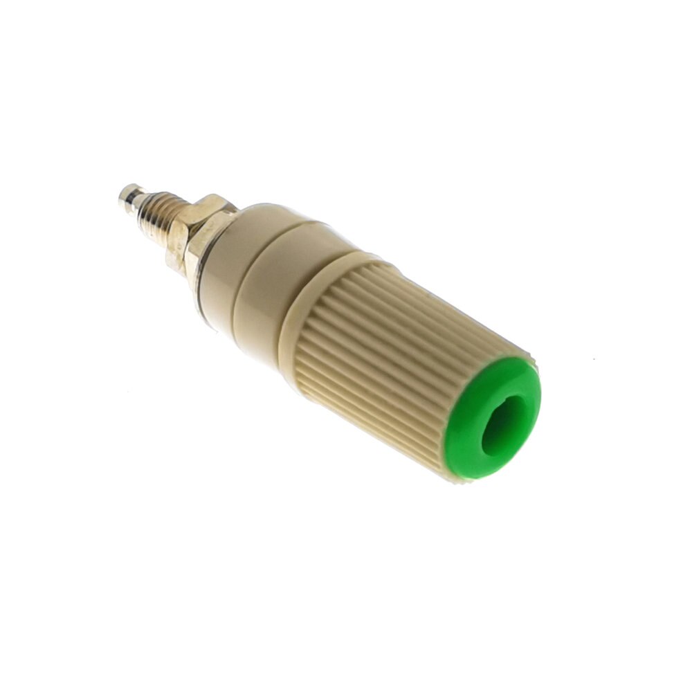 1 st 30a kontakter förstärkare terminal bindande post banan högtalare plug jack adapter uttag: Grön