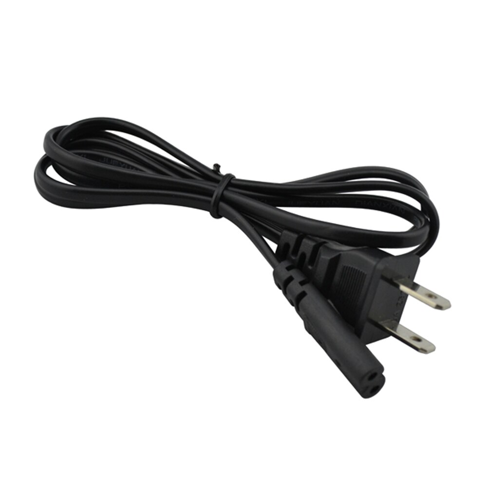 Cable de alimentación de CA con puerto de 2 puntas para xbox y PS3 slim, enchufe estadounidense para Sony Playstion 2, fuente de alimentación para Playstion 3