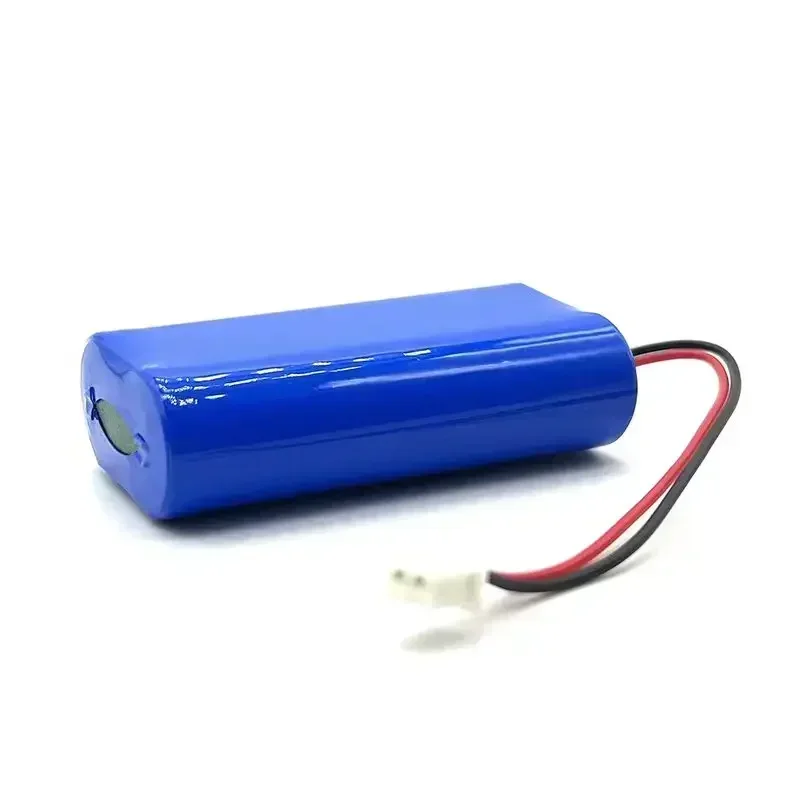 24 yearsBatería litio recargable de 3,7 V, 8A, 18650, 1S2P, 8000mAh, megáfono, Placa de protección altavoz + enchufe de XH-2P