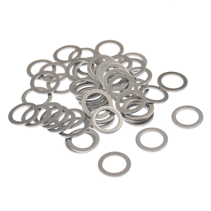 50 sztuk wtyczka spustowy podkładka automatyczny uszczelka olejowa pasuje robić Mazda 9956-41-400 995641400