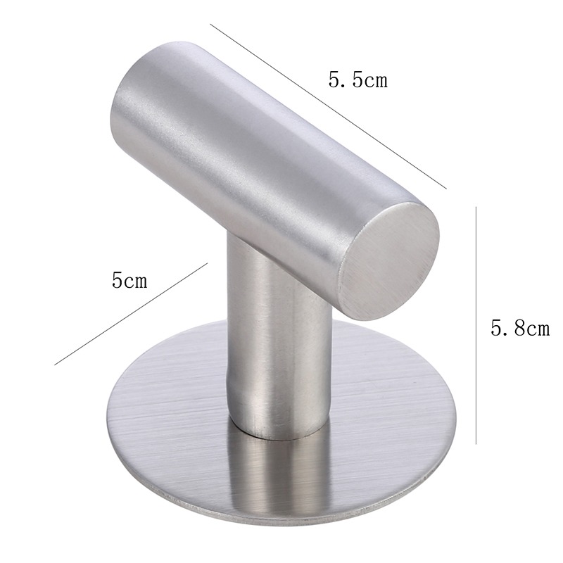 Roestvrij staal zilver badkamer hardware set handdoekenrek toiletrolhouder handdoekstang haak multifunctionele badkameraccessoires: Bordeaux