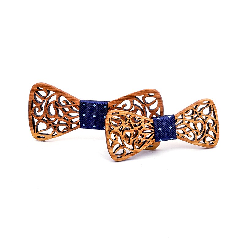 Eltern-Art Nette freundlicher Jungen Holz Fliege freundlicher Schmetterling Typ Bogen krawatten Mädchen Holz Bogen krawatten für männer einstellen Corbatas Para hombre