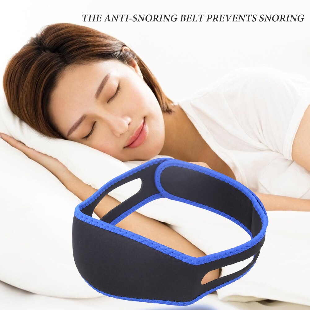 Sangle de menton Anti-ronflement, ceinture d&#39;apnée, Solution de soutien du sommeil, bandeau, outils de soins du sommeil