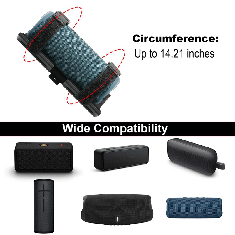 Soporte de altavoz portátil para Jet Ski/moto de nieve/barco/sea-doo, soporte de altavoz soporte de montaje de altavoz de Metal para JBL Charge 4