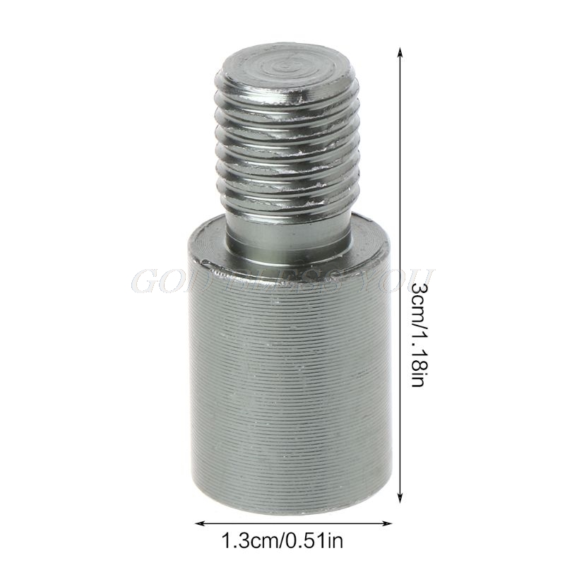 Fishing Landing Net Handle Connector Thread Adapter 10mm To 8mm 8mm To 10mm