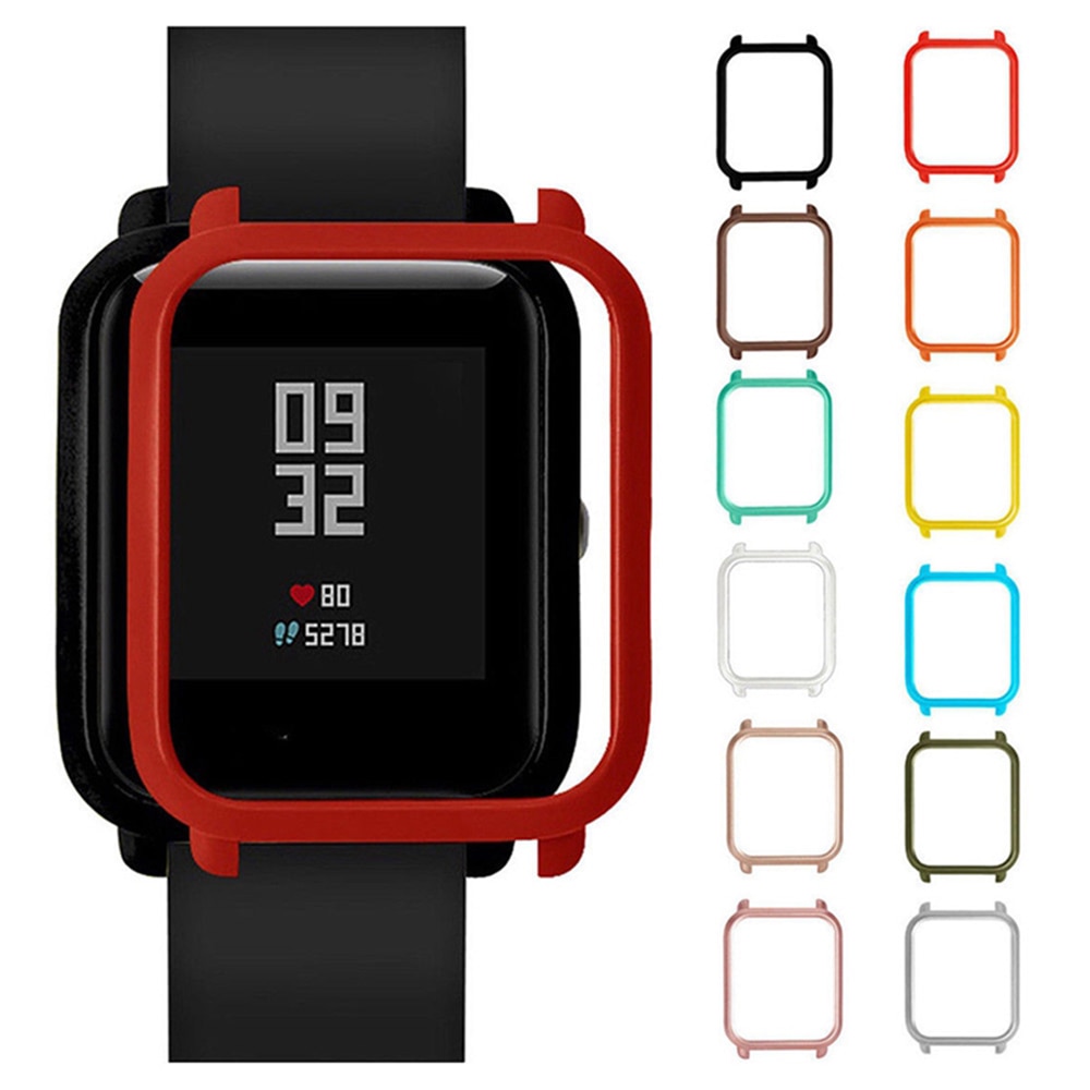 PC Protective Watch Case Cover For Xiaomi Huami Amazfit Bip Bit Youth Watch PC Shell Frame For Amazfit Bip Watch Accessories