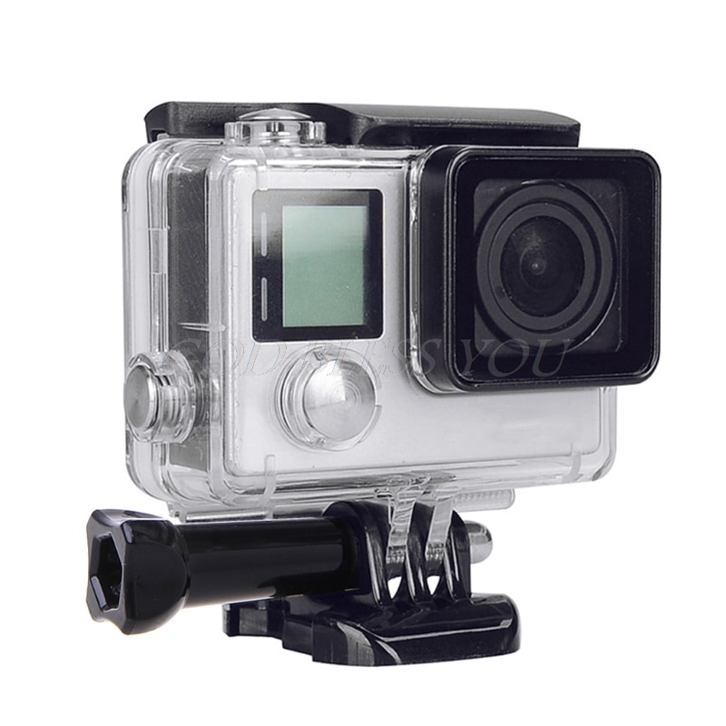 Go Pro Accessoires Gopro Waterdichte Behuizing Case Mount Hero 3 Plus Voor Gopro Hero3 + 3 4 Camera Montage