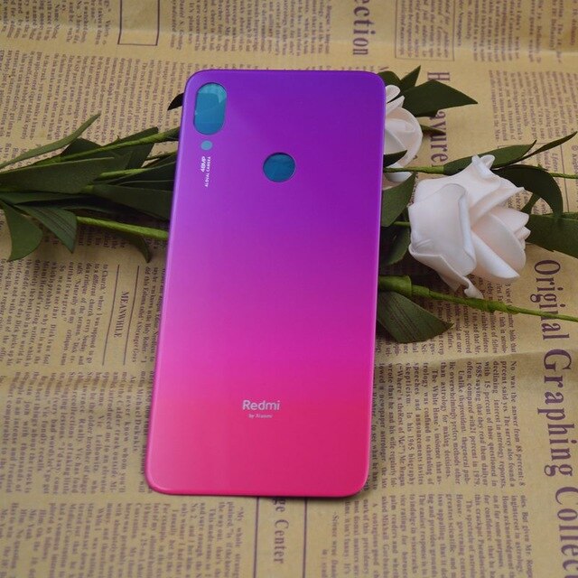 Per Xiaomi Redmi Note 7 Pro copribatteria posteriore Redmi 7 Note7 custodia posteriore custodia per Redmi Note 7 coperchio vetro batteria