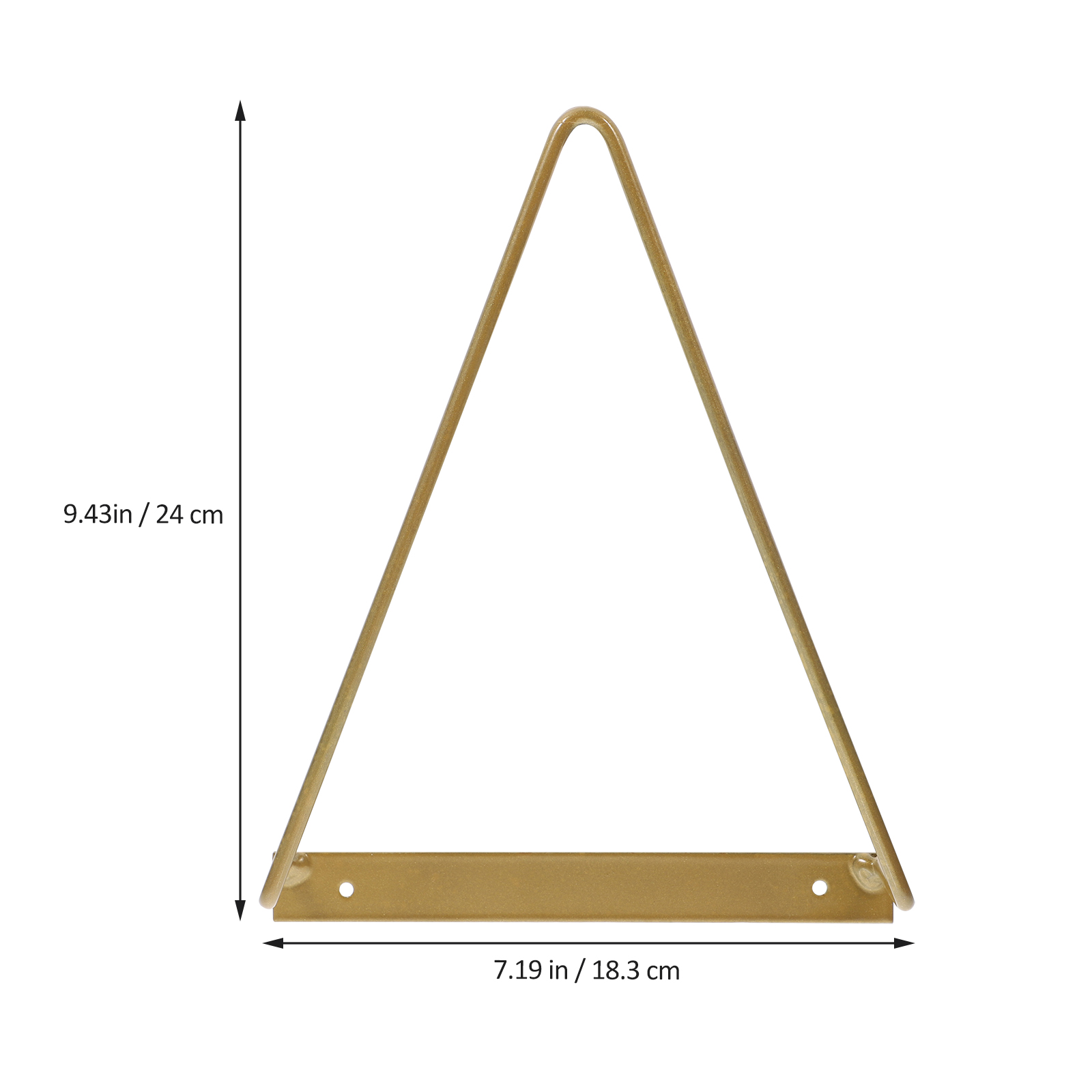 Veggmontert vinylplateholder trekantet oppbevaringsstativ i jern magasinutstillingsstativ hjemmekontor skole plassbesparende sterk: Grå