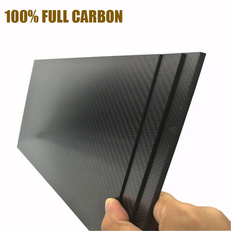 200*300mm 3k sarga mate brillante hoja de fibra de carbono Placa de fibra de carbono panel de fibra de carbono grueso 0,5, 1, 1,5, 2,3, 4,5, 6mm