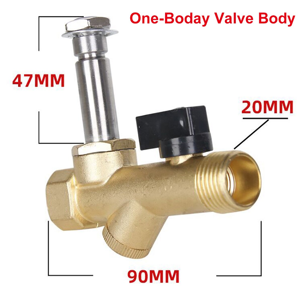 Automatic Drain Solenoid Valve Electric Timing Water Valve Accessories - Timer, Coil, Valve Body, Brass Connector
