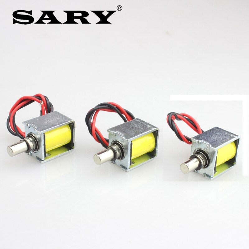 LY-02 DC12V miniature solenoid valve lock small electronic lock push and pull mode lock 1pcs