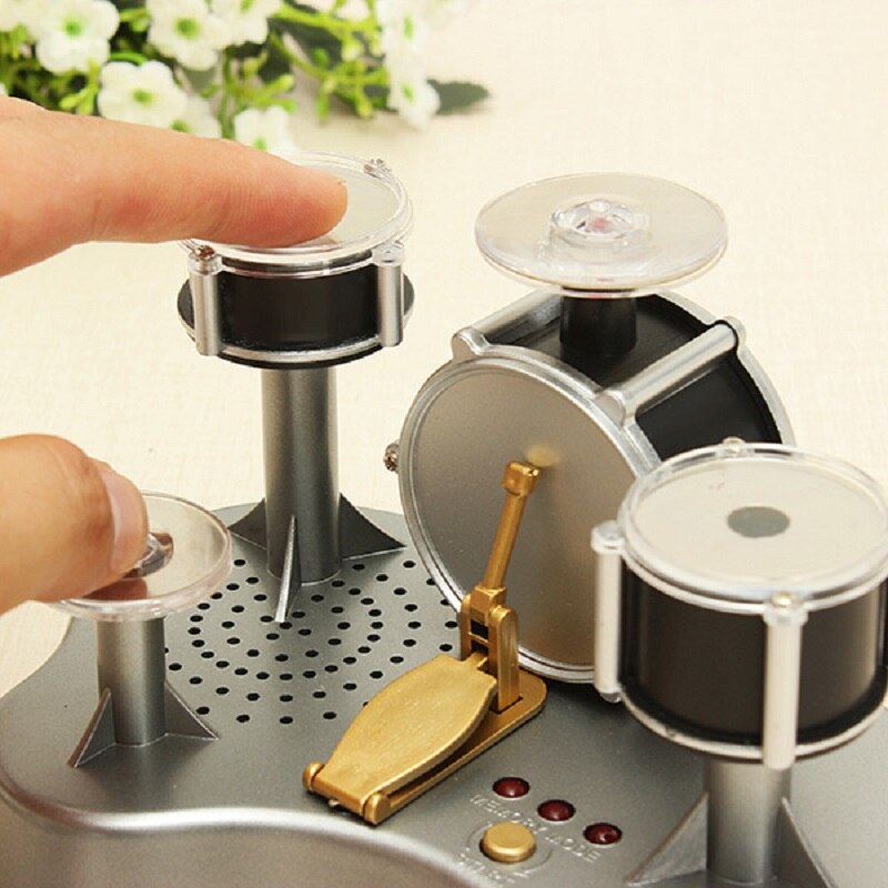 Mini Finger Drum Set Jazz Musical Instruments Educational Music Toys