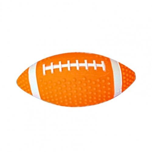 1 Set Rugby Ball Waterproof Water Inflatable Multiplayer Sports Textured Grip Inflatable Rugby Ball for Pool Swim Entertainment: Orange