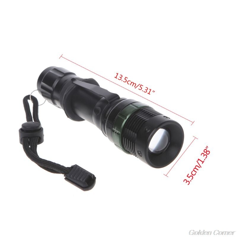 Ultrafire 5000LM Zoomable XM-L T6 LAMPE DE POCHE LED Torche Lumière Super Brillante M06 21