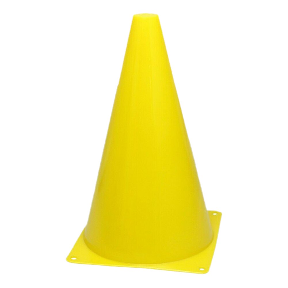 Plastic Voetbal Training Verkeer Kegel Ruimte Marker Voor Kinderen Thuis Voetbal Training Voetbal: YELLOW