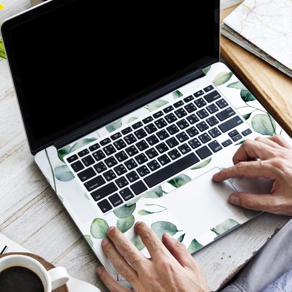 Naklejki na laptopa 16 cale diy, wodoodporne, dekoracyjne, skórki na notebooka, skórki z pvc, do komputerów mac/hp/dell/lenovo/acer