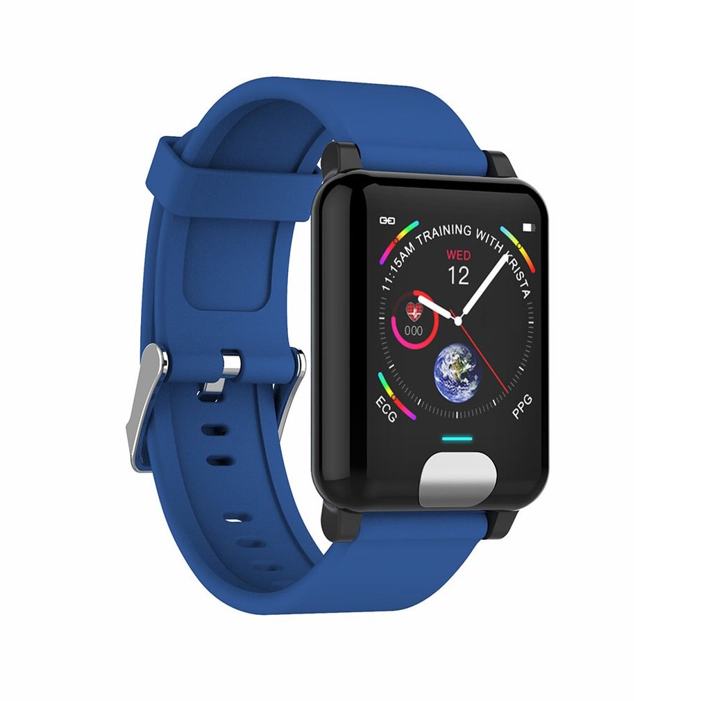 AD64 IP68 Waterproof 1.3 Inch Full Touch Screen Heart Rate Blood Smart Sports Watch